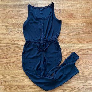 Loft Black Pant Jumpsuit